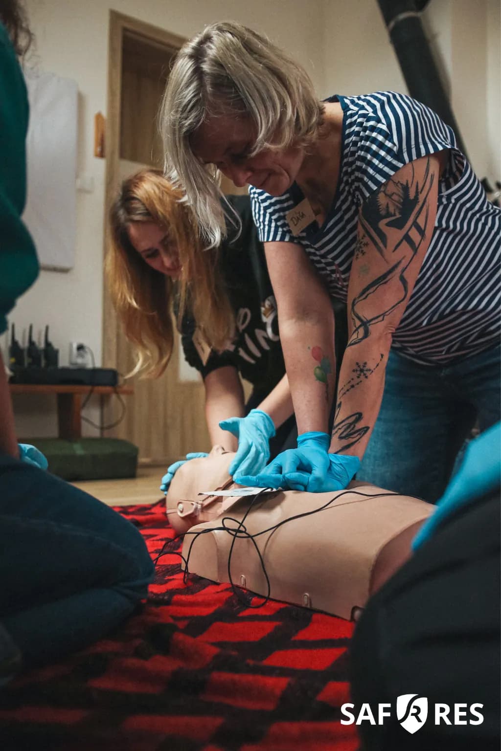 Resuscitace s AED v učebně